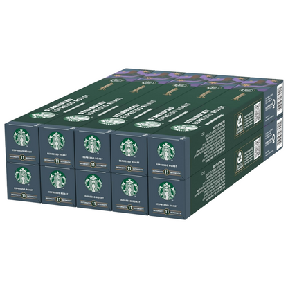 10 Box of Starbucks Espresso Roast coffee pods 