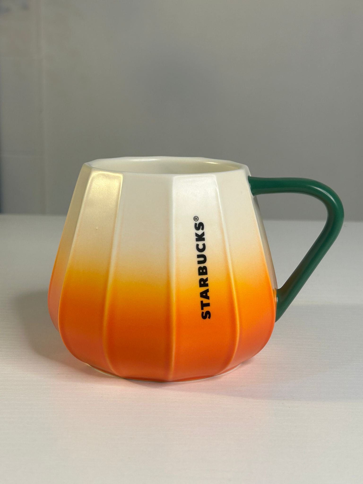 Starbucks Pumpkin Ceramic Halloween Mug seasonal collectible drinkware