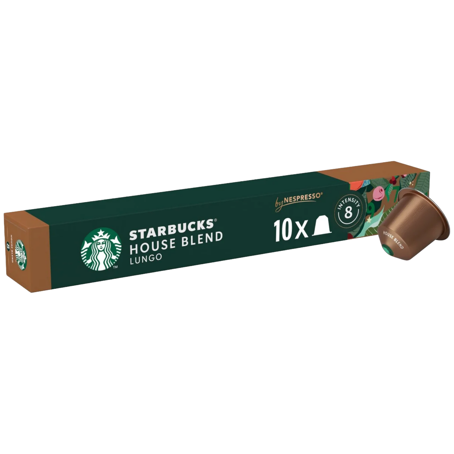 Starbucks medium roast coffee capsules for Nespresso