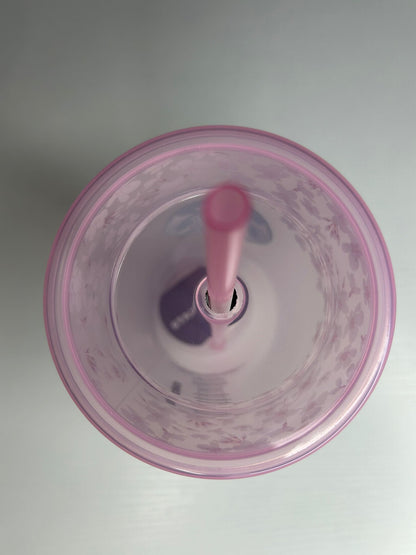 Starbucks Japanese Cherry Blossom Cold Cup 24oz with Straw Limited Edition