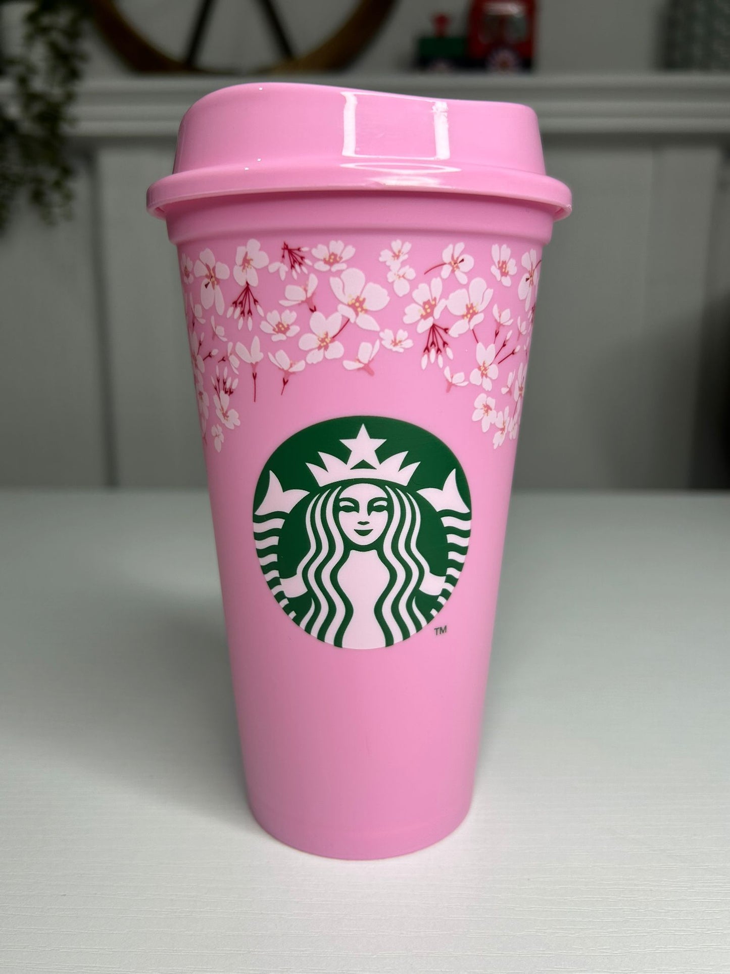 Starbucks cherry blossom reusable hot drink cup