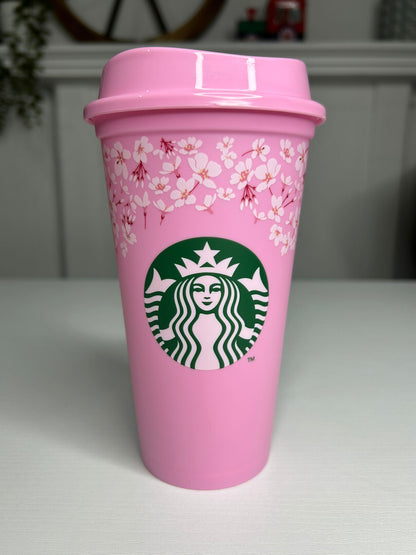 Starbucks cherry blossom reusable hot drink cup