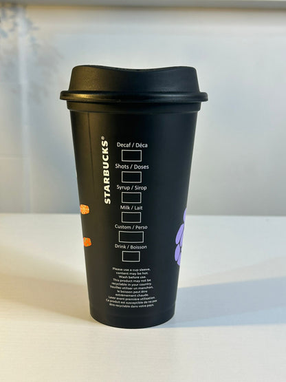 Starbucks Halloween Skeleton Hand 16oz Cup limited edition tumbler