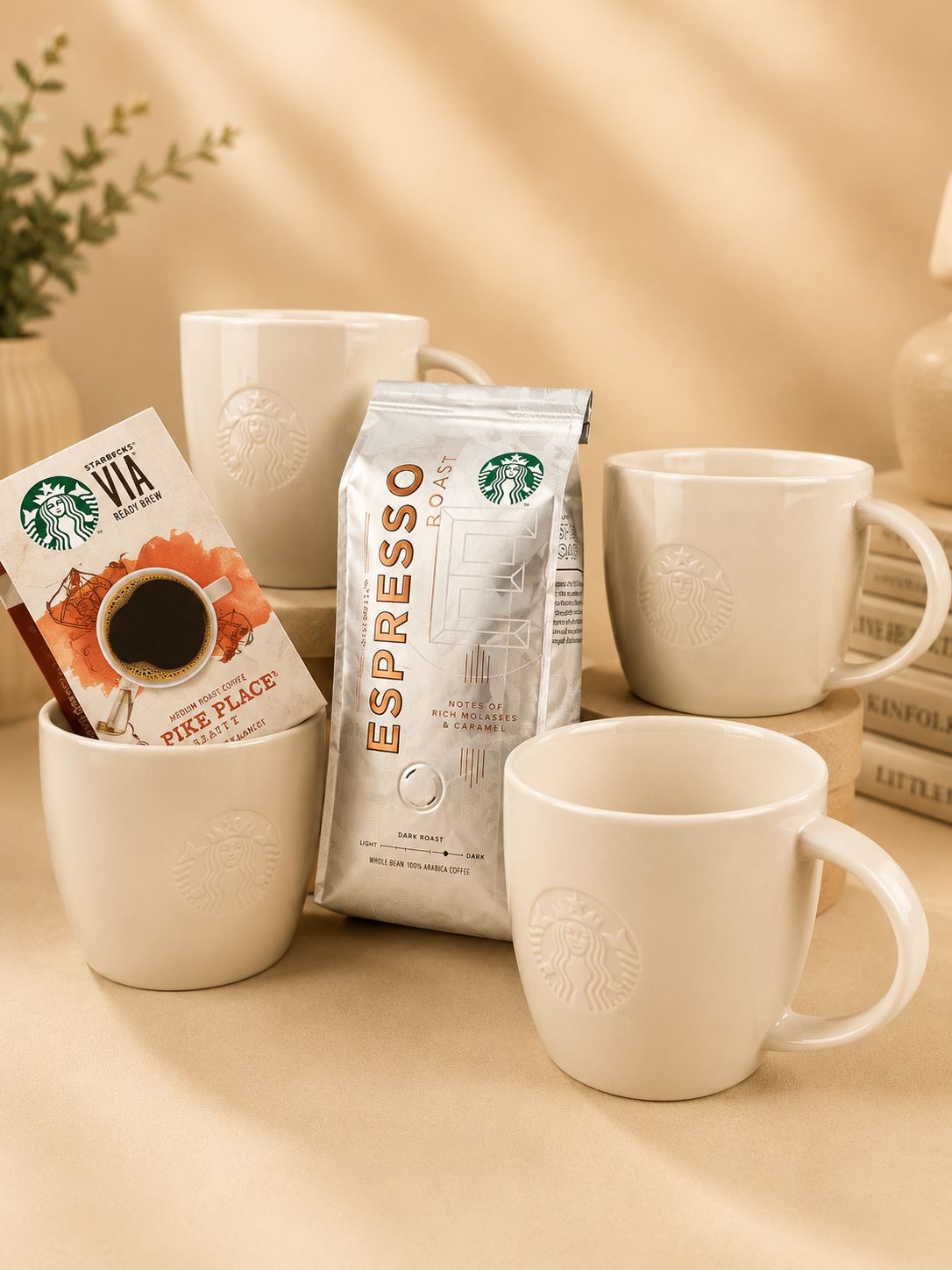 Starbucks Venti Mug Gift Hamper with premium coffee