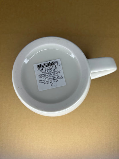 Starbucks 20oz White Venti Mug in retail box packaging