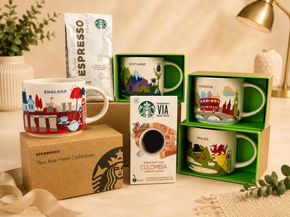 Premium Starbucks coffee and mug gift set