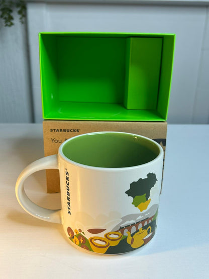 Starbucks You Are Here Yorkshire Mug 16oz in original box packaging