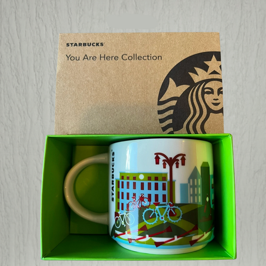Starbucks You Are Here Cambridge Mug 16oz boxed set – perfect gift for mug collectors