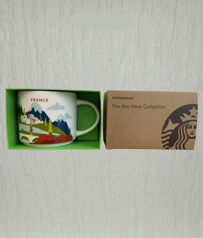 Starbucks You Are Here France Mug 16oz boxed set – perfect gift for mug collectors