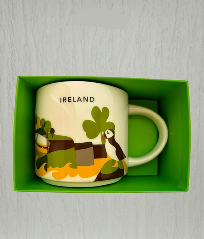 Starbucks You Are Here Ireland Mug 16oz ceramic collectible – city series coffee cup