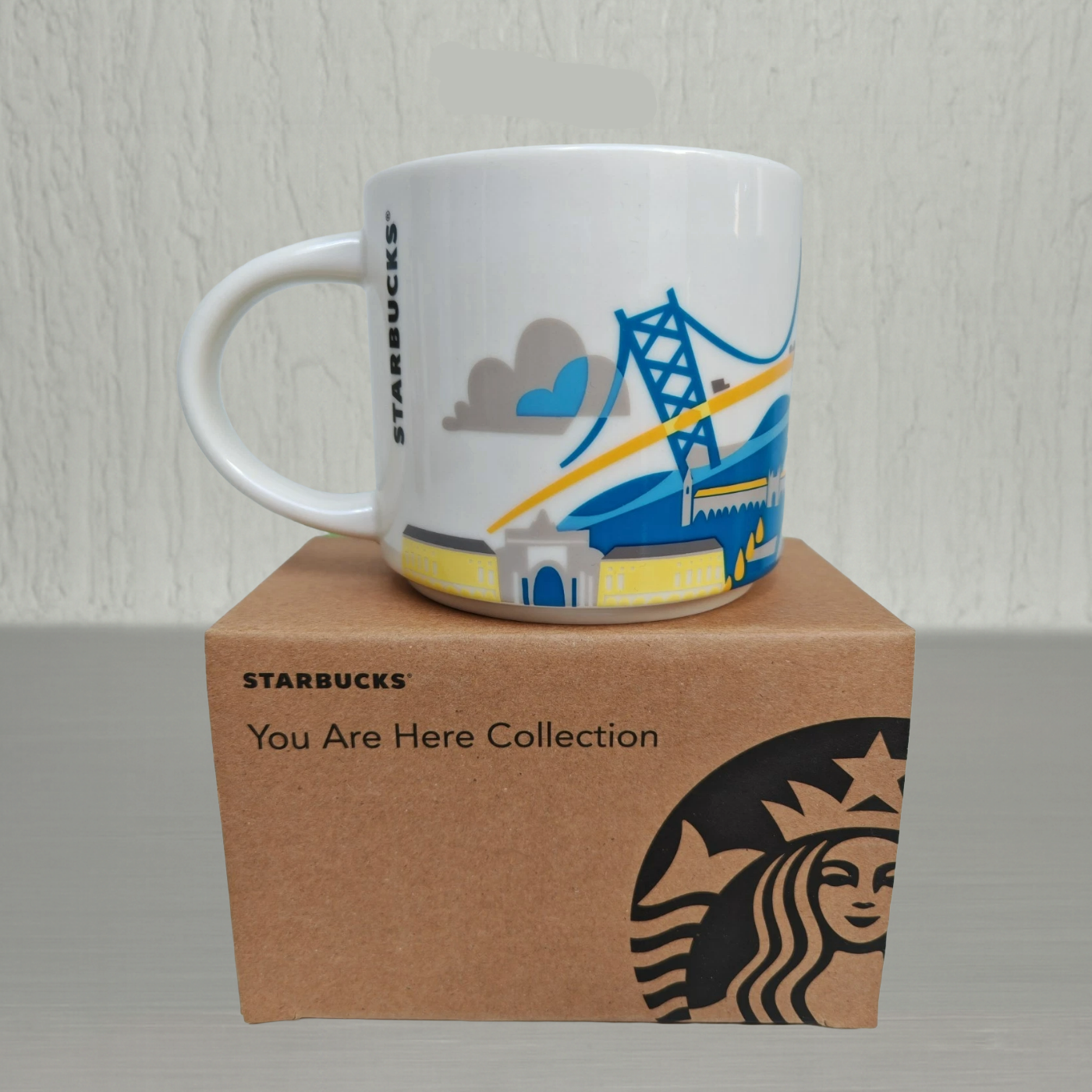 Starbucks You Are Here Lisboa Mug 16oz boxed set – perfect gift for mug collectors