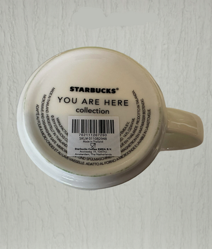 Starbucks You Are Here Spain Mug 16oz back design – Spain souvenir cup