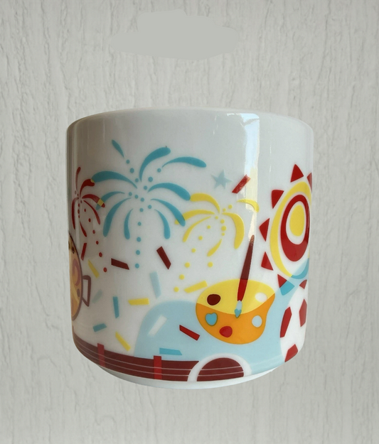 Starbucks You Are Here Spain Mug 16oz featuring Spanish landmarks – souvenir coffee mug