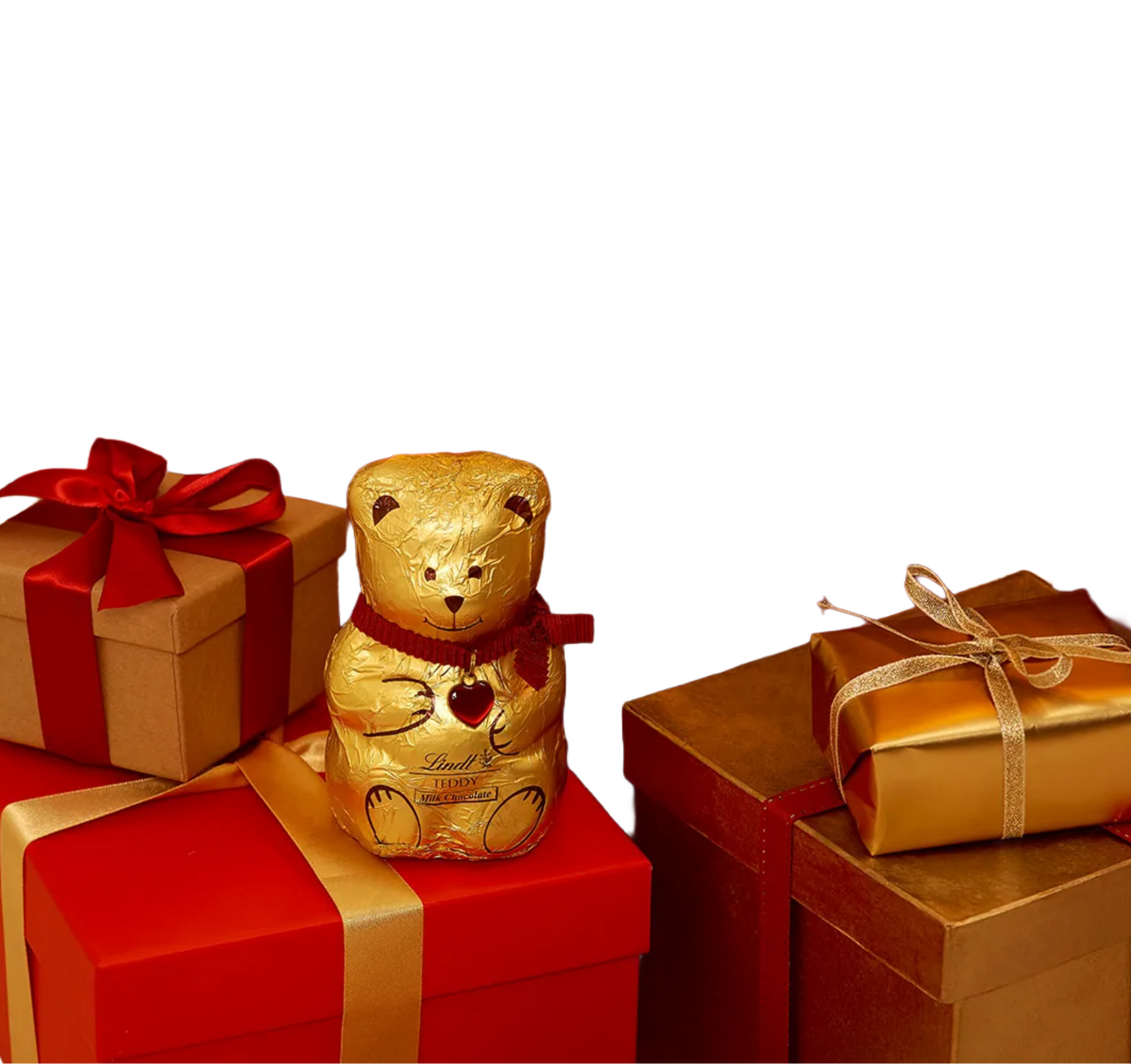 Lindt Christmas Teddy Bear chocolates gift set